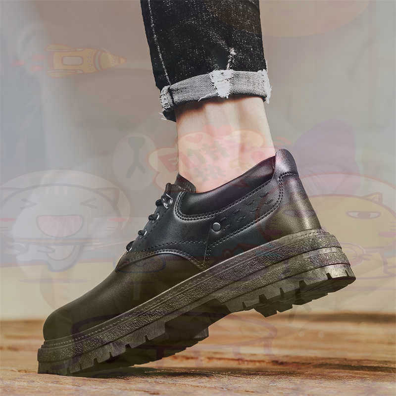 Dark Natural Leather Fashion T - Information Technology Officer ulasan dan harga