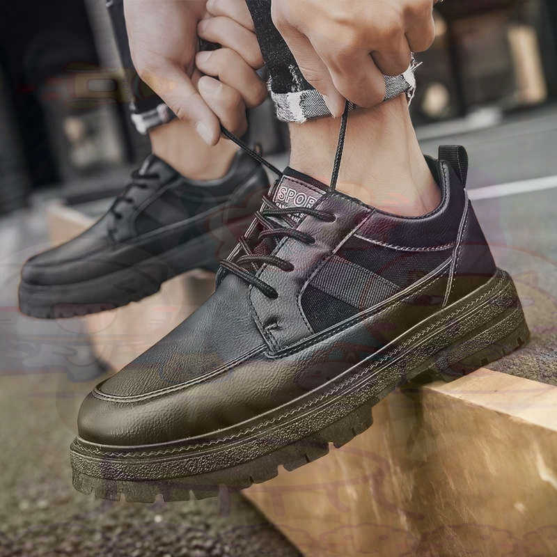 Dark Natural Leather Fashion T - Information Technology Officer ulasan dan harga
