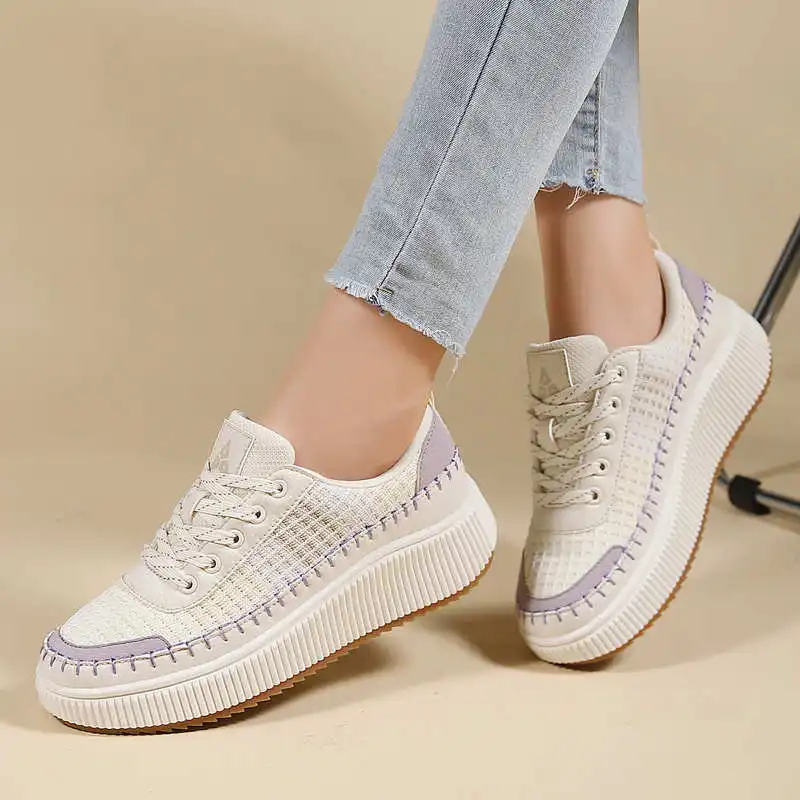 Brown Shoes Woman Flats Autumn - Information Technology Officer ulasan dan harga