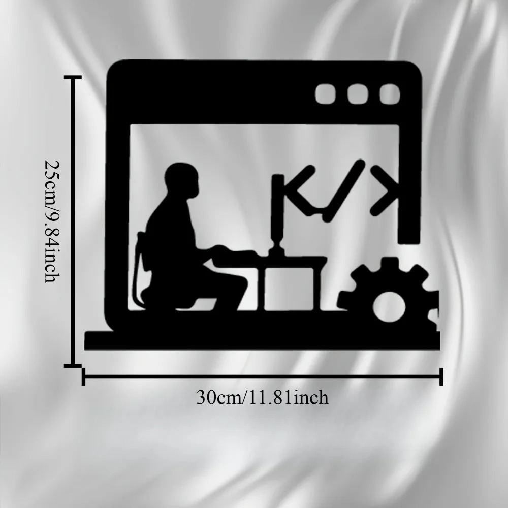 Metal Wall Art Programmer Gift - Office Tech Software ulasan dan harga